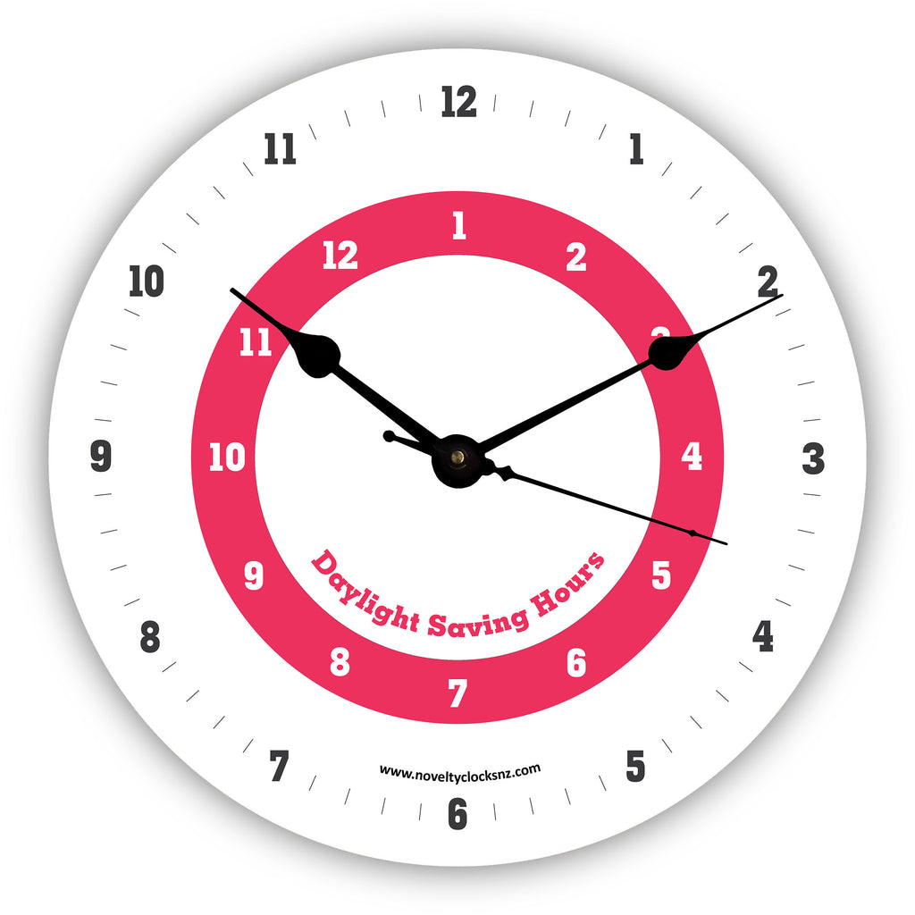 Daylight Saving General Humour Novelty Gift Clock