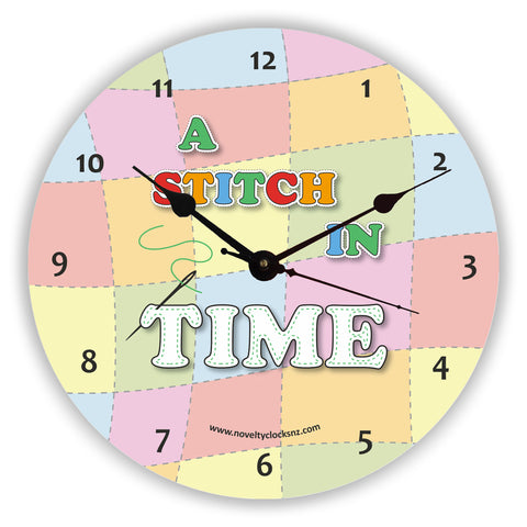 A Stitch in Time General Novelty Gift Clock