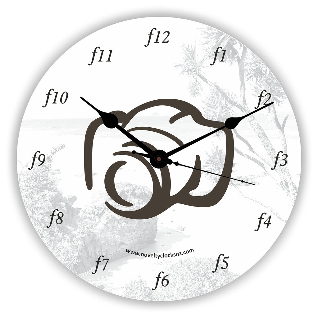 F Stops Novelty Gift Clock