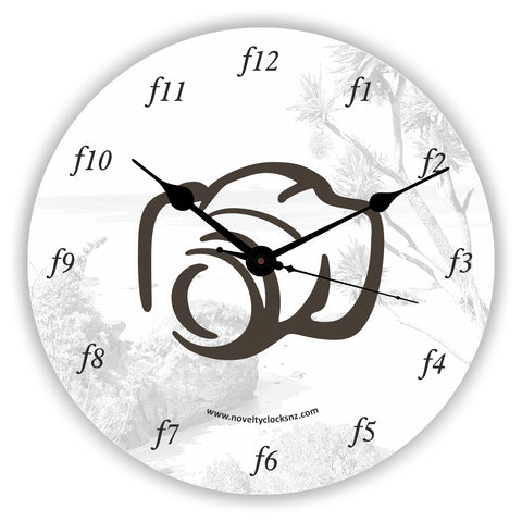 F Stops Novelty Gift Clock