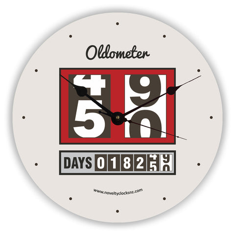 Oldometer Birthday Novelty Gift Clock