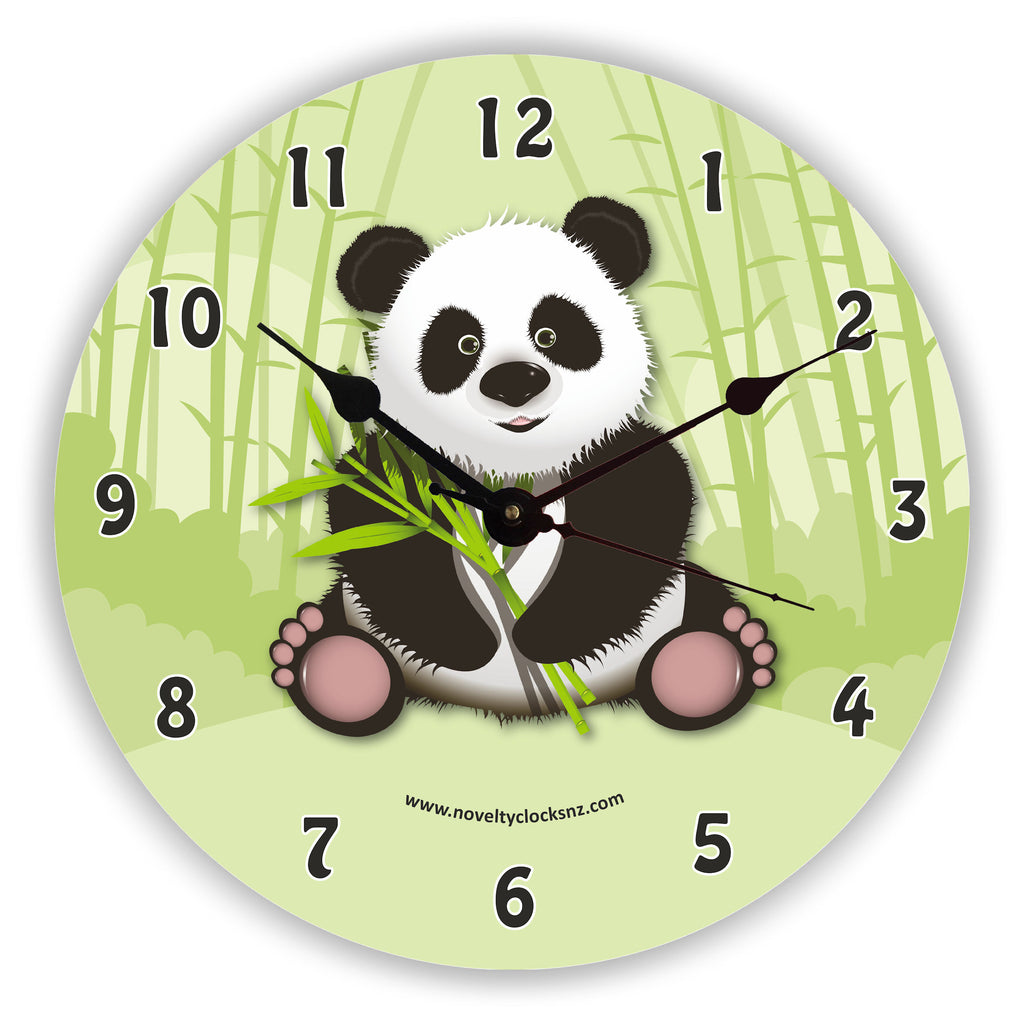 Su Lin Panda Children Novelty Gift Clock